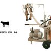Ordeñadora portatil 25L Vacas