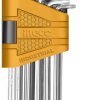 Juego llaves Torx INGCO