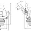 Asiento supensión neumática RM62210 tela Gris